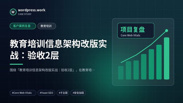 教育培训信息架构改版实战:验收2层|客户案例复盘|教育培训