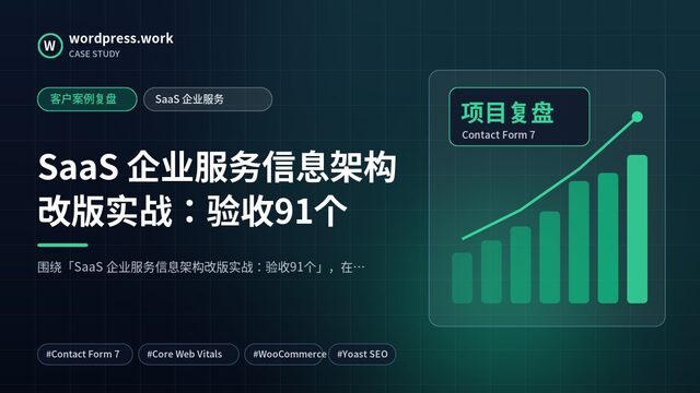 SaaS 企业服务信息架构改版实战:验收91个|客户案例复盘|SaaS 企业服务