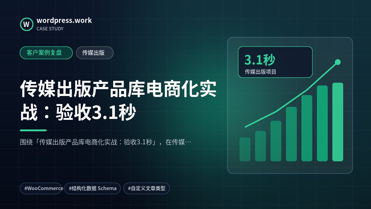 传媒出版产品库电商化实战:验收3.1秒|客户案例复盘|传媒出版