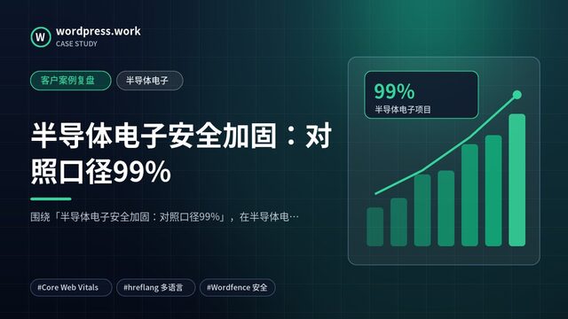 半导体电子安全加固:对照口径99%|客户案例复盘|半导体电子