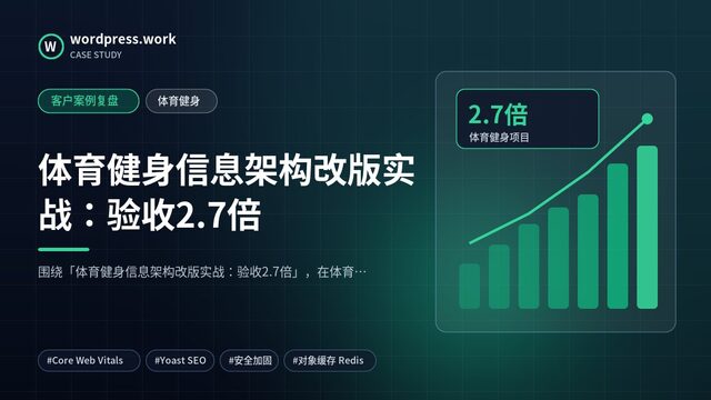 体育健身信息架构改版实战:验收2.7倍|客户案例复盘|体育健身