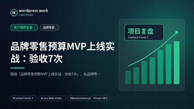 品牌零售预算MVP上线实战:验收7次|客户案例复盘|品牌零售