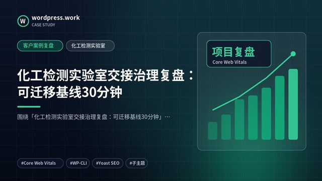 化工检测实验室交接治理复盘:可迁移基线30分钟|客户案例复盘|化工检测实验室