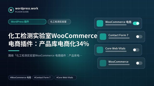 化工检测实验室WooCommerce 电商插件:产品库电商化34%|WordPress 插件|化工检测实验室