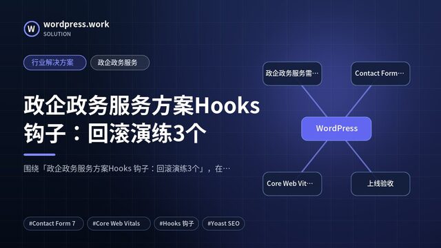 政企政务服务方案Hooks 钩子:回滚演练3个|行业解决方案|政企政务服务
