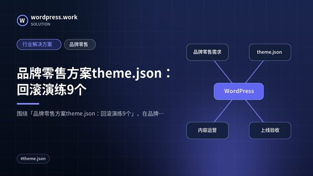 品牌零售方案theme.json:回滚演练9个|行业解决方案|品牌零售