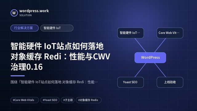 智能硬件 IoT站点如何落地 对象缓存 Redi:性能与CWV治理0.16|行业解决方案|智能硬件 IoT