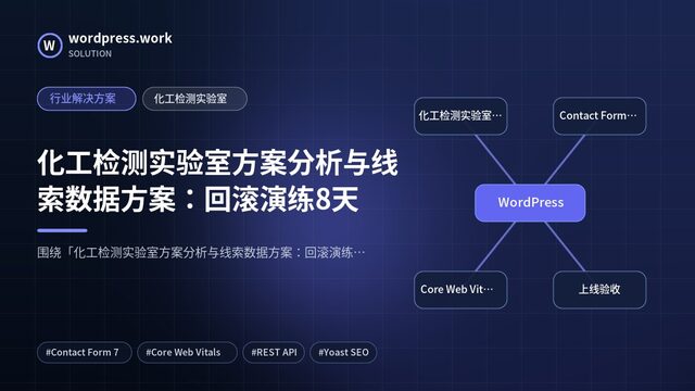 化工检测实验室方案分析与线索数据方案:回滚演练8天|行业解决方案|化工检测实验室