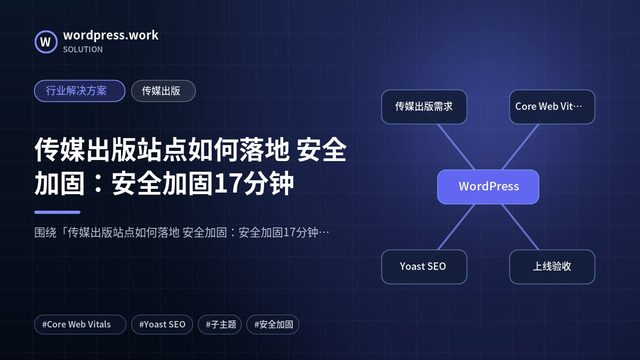 传媒出版站点如何落地 安全加固:安全加固17分钟|行业解决方案|传媒出版