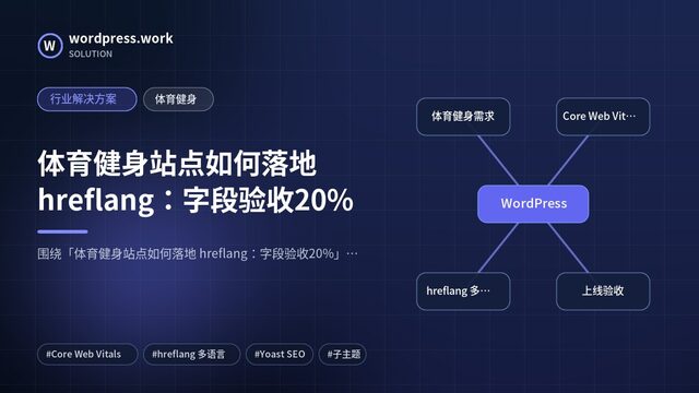 体育健身站点如何落地 hreflang:字段验收20%|行业解决方案|体育健身