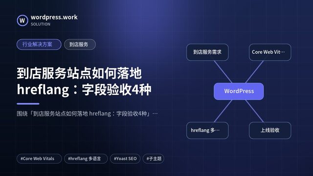 到店服务站点如何落地 hreflang:字段验收4种|行业解决方案|到店服务