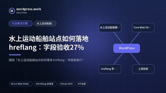 水上运动船舶站点如何落地 hreflang:字段验收27%|行业解决方案|水上运动船舶