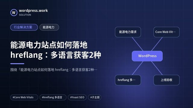 能源电力站点如何落地 hreflang:多语言获客2种|行业解决方案|能源电力